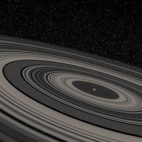 Newly Discovered Planet Has Massive Rings Saturn Planet, Aesthetic Space, Space Planets, Space Pictures, Space And Astronomy, Interstellar, Outer Space, Solar System, Dark Aesthetic