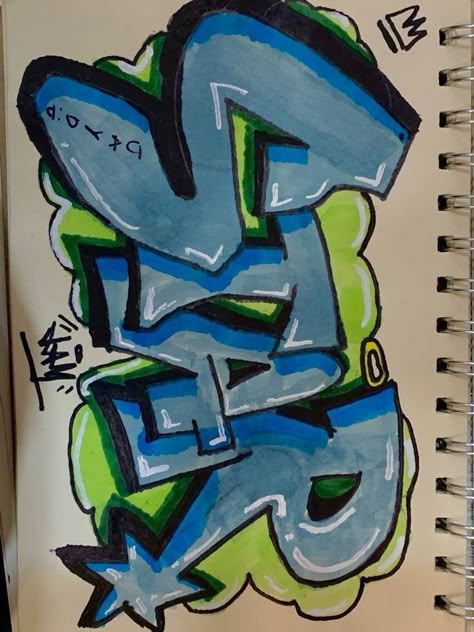 Graffiti Box Letters, Graffiti Background Ideas Drawings, Graffiti Typography Design, Graffiti Background Drawing, Graffiti Art On Paper, Art Graffiti Draw, Graffiti Drawing Ideas Street Art, Miles Graffiti, Graffiti Background Ideas