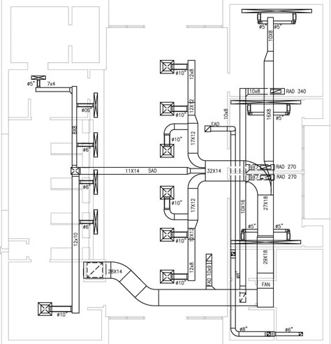 Hvac Plan Layout, Air Conditioning Design, Hvac System Design, Hvac Ductwork, Hvac Design, Air Conditioning Maintenance, Hvac Duct, Drawing Room Design, Refrigeration And Air Conditioning