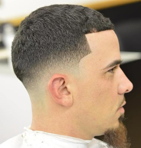 Caesar Cut With Low Fade Low Bald Fade, Low Fades, Types Of Fade Haircut, Hair Myth, Low Taper Fade, Low Fade Haircut, Taper Fade Haircut, Low Fade, Mens Fade