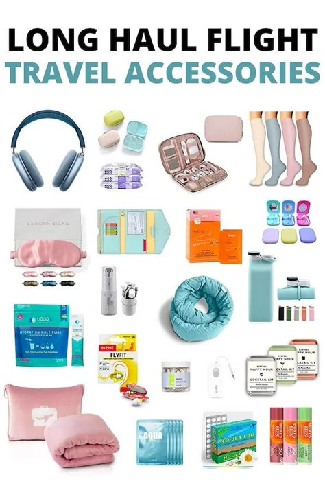 Long Haul Flight Essentials, International Travel Essentials, Europe Travel Essentials, Airplane Travel Essentials, Travel Prep, Flight Essentials, Travel Bag Essentials, Best Travel Accessories, Amazon Travel