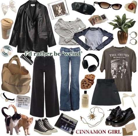 Downtown Street Style, Downtown Girl Wishlist Ideas, 2022 Downtown Girl Aesthetic, Grunge Outfits Layout, Downtown Style Aesthetic, Back To School Outfits Downtown Girl, Downtown Girl Starter Pack, Downtown Outfits Autumn, H&m Downtown Girl Codes