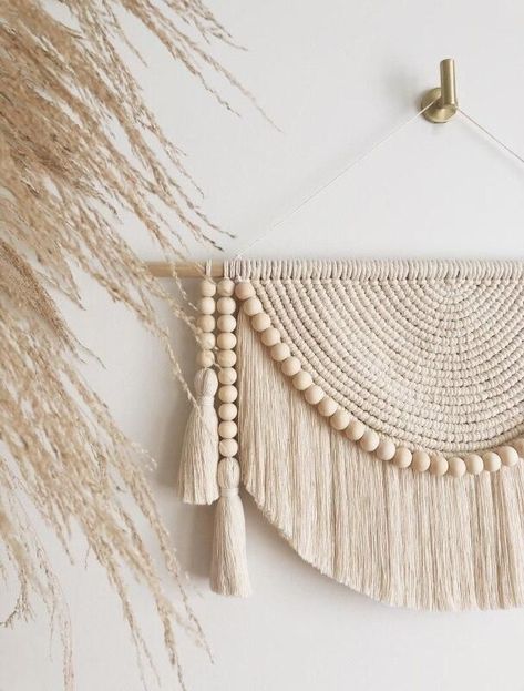 Diy Macrame Wall Hanging, Tassels Handmade, Art Macramé, Makramee Diy, Macrame Tapestry, Macrame Wall Hanging Diy, Macrame Boho, Large Macrame Wall Hanging, Macrame Patterns Tutorials