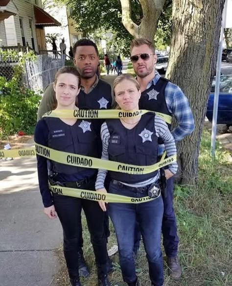 Laroyce Hawkins, Kevin Atwater, Kim Burgess, Patrick John Flueger, Adam Ruzek, Chicago Crossover, Marina Squerciati, Hailey Upton, Chicago Pd Cast