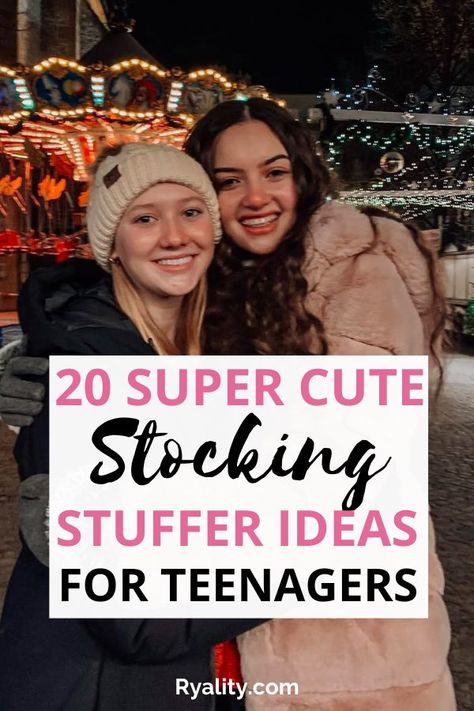 Such cute stocking stuffers! One of the best lists of stocking stuffer ideas for teenagers I've seen Stocking Stuffers For 13 Year Girl, Cute Stocking Stuffers For Teens, Teen Girl Gift Ideas 2024, Sticking Stuffers For Teens, Teenage Girl Stocking Stuffers, Stocking Stuffers For Teens Girls Ideas, Stocking Stuffer Ideas For Teenagers, Stocking Stuffers For Teenage Girl, Xmas Gift Ideas For Teens