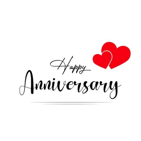 Happy anniversary wedding wish lettering... | Premium Vector #Freepik #vector #anniversary #happy-anniversary #anniversary-party #anniversary-card