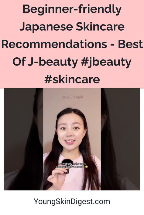 Beginner-friendly Japanese Skincare Recommendations - Best Of J-beauty #jbeauty #skincare Japanese Beauty Secrets, Skincare Recommendations, Vegan Japanese, Japanese Skincare, Young Skin, Japanese People, Gym Workout Tips, Japanese Women, Beautiful Skin