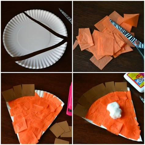 Pumpkin PIe Kids Craft | anightowlblog.com Pumpkin Pie Craft, Pie Craft, Thanksgiving Crafts For Toddlers, Brain Storming, Abc Crafts, Pies Art, Thanksgiving Crafts Preschool, Easy Thanksgiving Crafts, November Crafts