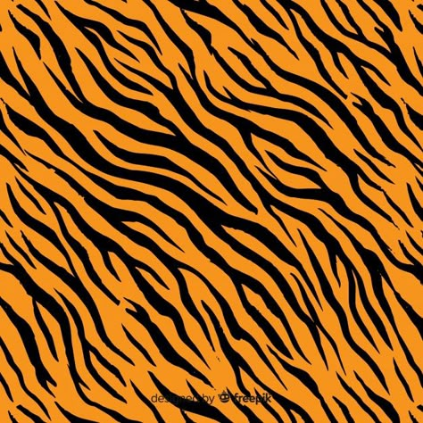 Tiger stripes background Free Vector Tiger Background, Jaguar Spots, Tropical Leaves Illustration, Tiger Silhouette, Stripes Background, Animal Print Background, Wild Print, Deco Jungle, Tiger Illustration