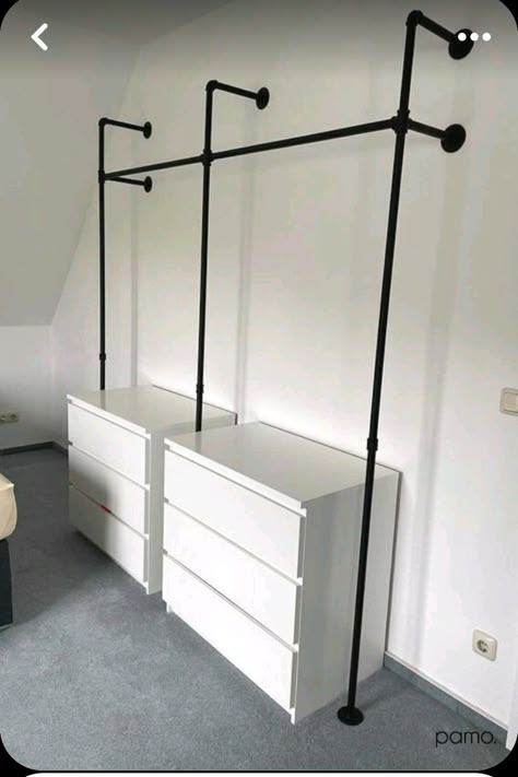 Koti Diy, Mens Bedroom Decor, Wardrobe Room, Mens Bedroom, Closet Remodel, Bedroom Setup, Room Closet, Dressing Room Design, Apartment Decor Inspiration