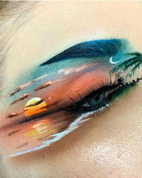 Eye Makeup Art Drawings, Awesome Makeup Looks, Amazing Makeup Looks, Makeup Designs Art, Art Makeup Creative, Make Up Artistique, Fantasy Makeup Ideas Creative, Cool Makeup Looks Creative, Eye Art Makeup