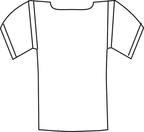 Football Jersey Template, Jersey Drawing, Football Shirt Cake, Black Football Jersey, Football Coloring, Baseball Coloring Pages, Sports Theme Classroom, Football Coloring Pages, Jersey Template