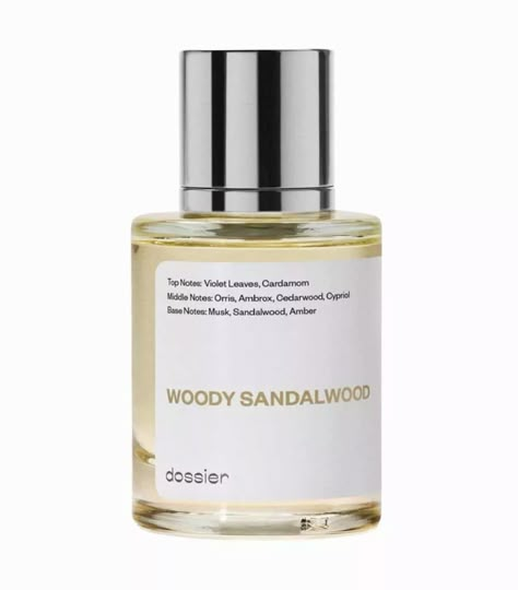 Dossier Woody Sandalwood, Woody Fragrance For Women, Sandalwood Cologne, Sandalwood Perfume, Coconut Perfume, Woody Perfume, Gift Wishlist, Sandalwood Fragrance, Woody Scent