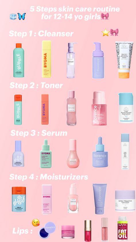 And don’t forget … to stay so coquette 🎀 Choices Aesthetic, Easy Skin Care, Aesthetic Skincare, Skin Care Collection, Skin Care Routine Steps, Simple Skincare, Skin Care Tools, Trendy Hairstyles, Makeup Routine