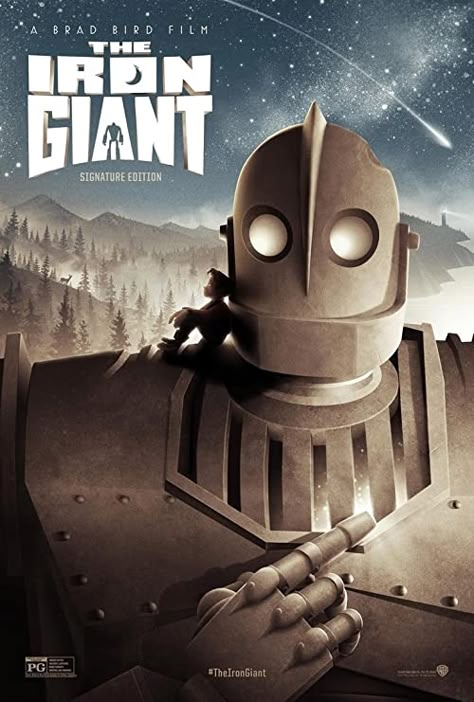 Movie Watch List, Animated Movie Posters, Iron Giant, Giant Poster, The Iron Giant, Childhood Movies, Movies Posters, Keys Art, Animation Movie