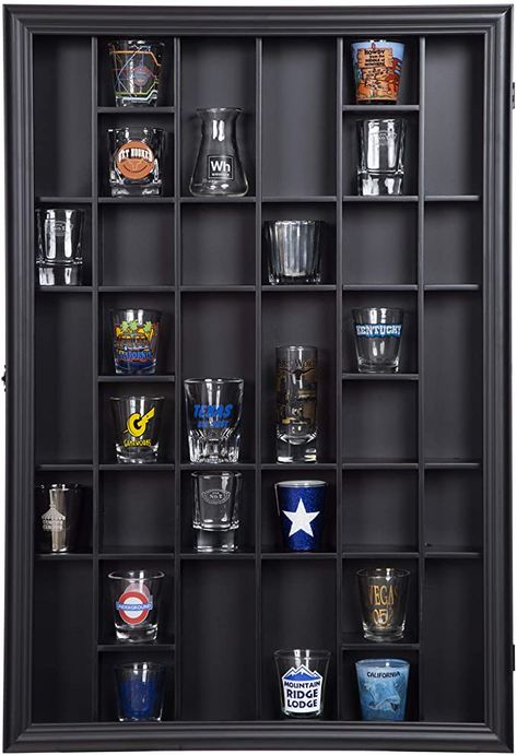 Trophy Display Shelves, Shot Glass Display, Glass Display Unit, Shot Glasses Display, Shot Glass Holder, Souvenir Display, Trophy Display, Glass Display Case, Glass Front Cabinets