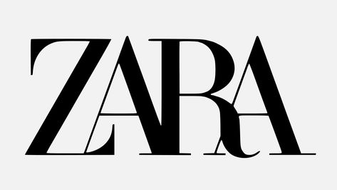 Zara logo gets controversial revamp by Baron & Baron Zara Logo, Fashion Brand Logo, Luxe Logo, Fashion Logos, Luxury Brand Logo, Clothing Brand Logos, Logo Creator, Fashion Logo Branding, Logo Application