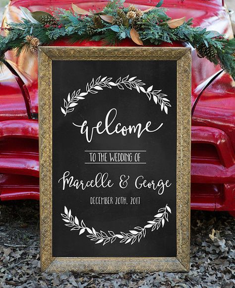 Printable Wedding Welcome Sign Chalkboard Wedding Welcome Rustic Welcome Sign Wedding, Welcome Sign Chalkboard, Rustic Wedding Reception Decor, Blackboard Wedding, Modern Welcome Sign, Rustic Welcome Sign, Wedding Chalk, Wedding Chalkboard Signs, Welcome Sign Wedding