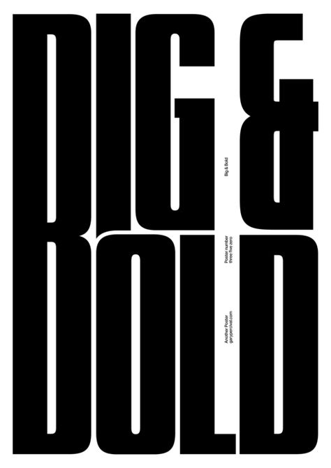 Gary Percival Big Font Design, Heavy Typography Design, Big Bold Typography, Big Typography Design, Contemporary Typography Design, Bold Font Design, Bold Type Design, Wide Typography, Bold Typography Logo