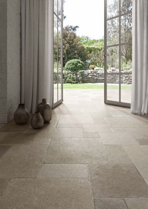 Pietra Di Ostuni Avorio 8×16 Field Tile Matte – Virginia Tile Company Indoor Tile Flooring, Limestone Look Porcelain Tile, Tumbled Limestone Flooring, Stone Floor Living Room, Porcelain Kitchen Floor Tiles, Stone Tile Bathroom Floor, Garden Floor Ideas, Stone Floor Kitchen, Roman Tiles