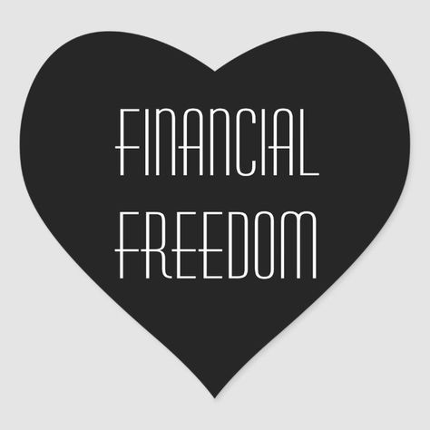 Financial Freedom Stickers | Zazzle Different Vision Board Ideas, Vision Board Word Art, Vision Board Photos Pictures Aesthetic, 2023 Vision Board Words, Savings Picture For Vision Board, Things To Add To Vision Board, Vision Board Words Motivation, Dream Board Photos, Financially Free Vision Board