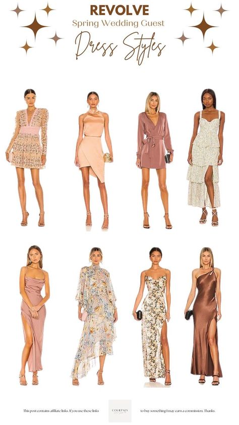 Looking for the perfect dress to wear to a spring wedding? We've got you covered with these 8 stunning neutral-colored dresses from Revolve! These chic and elegant dresses are perfect for any wedding guest looking to make a statement. From classic silhouettes to trendy details, these dresses will ensure you're the best dressed guest in attendance. Shop now and discover your new favorite wedding guest dress! Spring Wedding Guest Attire, Neutral Color Dresses, Formal Dress For Wedding Guest, Semi Formal Outfit, Neutral Dress, Neutral Wedding Colors, Spring Wedding Guest Dress, Neutral Wedding Guest Dresses, Dresses Formal Elegant