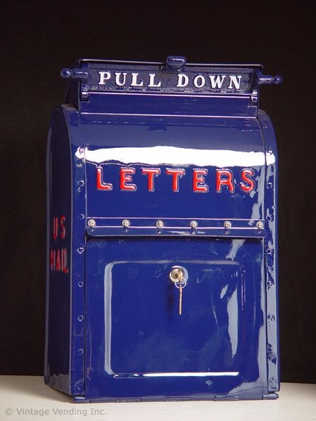 Vintage U.S. Mailbox The Postman Always Rings Twice, Us Mailbox, Postman Always Rings Twice, Antique Mailbox, Old Mailbox, Vintage Mailbox, Return To Sender, You Have Mail, Letter Boxes