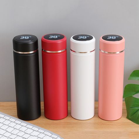 Temperature Bottle, Starbucks Bottles, Power Coating, Printed Water Bottles, Trendy Water Bottles, Thermal Flask, Smart Vacuum, Thermos Water Bottle, Bottle Design Packaging