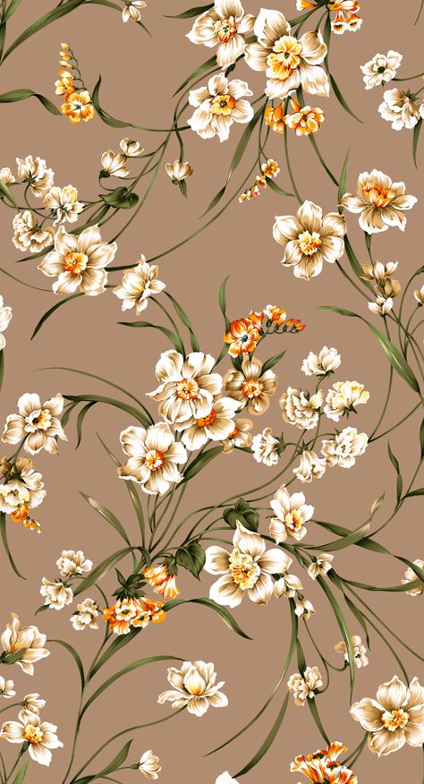 all over design, Vintage Hd, Botanical Flower Art, All Over Design, Vintage Flowers Wallpaper, Textile Prints Design, Flower Pattern Design, Cool Wallpapers For Phones, Cool Wallpapers, Flower Art Images