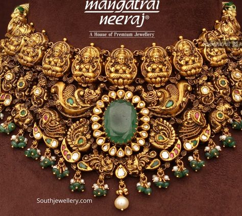 Ruby Necklace Designs, 22 Carat Gold Jewellery, Jewellery South Indian, Latest Indian Jewellery, South Sea Pearl Necklace, Indian Jewellery Gold, Antique Necklaces Design, Antique Necklaces, Jewellery Diamond