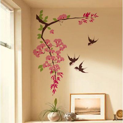 Home Decor Wall Painting, Paint Ideas For Bedroom Walls Diy Art, Design On Walls With Paint, Wall Painting At Home, Room Wall Painting Art, Wall Art Designs Paint, Wall Flower Painting, Wall Painting For Pooja Room, Mandir Room Wall Painting