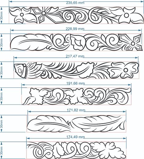 Leather craft patterns