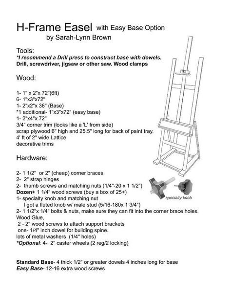 build it yourself painter s easel, crafts, diy, how to, woodworking projects Artist Easel Plans, Easel Diy, Painters Cloth, Diy Easel, Outdoor Drapes, Artist Easel, Art Studio Ideas, Wood Easel, Woodworking Art