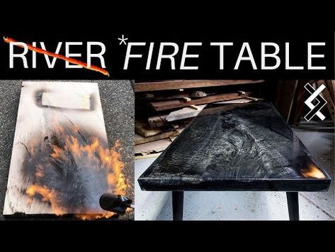 Videos on Woodworking | Tutorials, Techniques — Blacktail Studio Diy Resin Furniture, Charcoal Table, Boat Table, Diy Resin Table, Epoxy Wood Table, Woodworking Tutorials, River Tables, Charred Wood, Diy Entryway