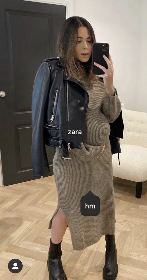 Kim Kardashian Maternity Style, Prego Outfits Fall, Sweater Dress Outfit Pregnant, Maternity Dinner Outfit Winter, First Ultrasound Outfit, Sezane Maternity, Holiday Party Outfit Pregnant, Maternity Going Out Outfit Night, Maternity Baby Shower Outfit Winter