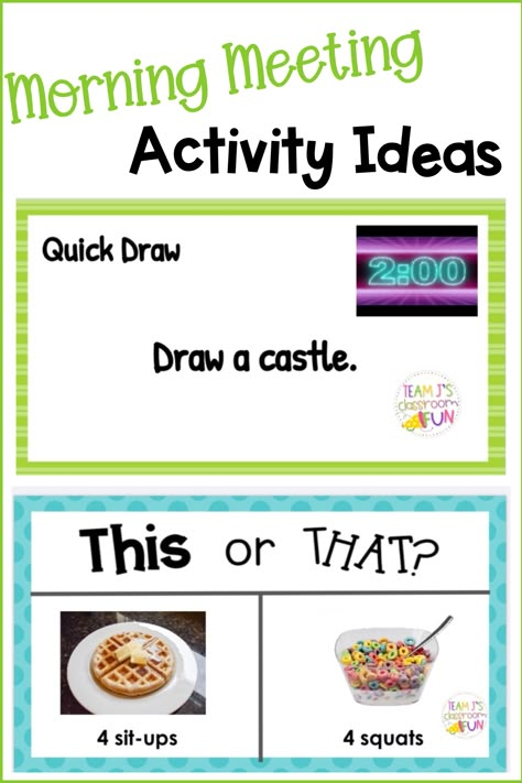 Morning Meeting is a great time to build community in your classroom. The activity portion of Morning Meeting is a way to include academics and fun into your morning routine. These activities can be done in the virtual classroom, in person classroom, or hybrid classroom. There is also a FREE Digital Morning Meeting Planning Page! {1st Grade, Grade 1, First Grade, Grade 2, 2nd Grade, Second Grade, 3rd Grade, Grade 3, Third Grade} Morning Meeting Ideas 3rd Grade, 2nd Grade Social Skills Activities, Morning Meeting Share Questions, 2nd Grade Morning Meeting Ideas, Morning Meeting Ideas 2nd, Morning Meeting Activities 2nd, Soft Starts In The Classroom 1st Grade, Morning Meeting Share Ideas, Digital Morning Meeting