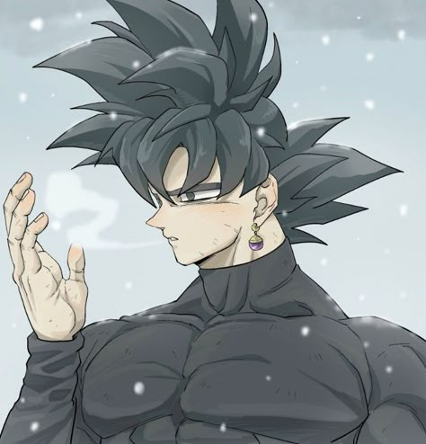 Goku Black Pfp, Goku Meme, Goku Black Icon, Evil Goku, Dragon Ball Wallpaper Iphone, Black Goku, Dragon Ball Painting, Hxh Characters, Dragon Ball Super Wallpapers