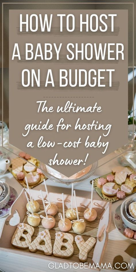 Small Baby Shower Ideas, Baby Shower On A Budget, Traditional Baby Shower, Shower On A Budget, Baby Shower Checklist, Babyshower Party, Idee Babyshower, Cheap Baby Shower, Baby Shower Treats