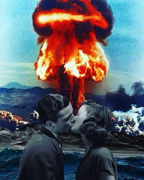 Love Explosion, Psy Art, Surreal Collage, Handmade Collage, Bd Comics, Foto Art, Trippy Art, Retro Futurism, Two People