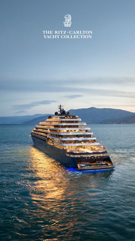 The Ritz-Carlton Yacht Collection Ritz Carlton Yacht, Ritz Carlton Hotel, Carlton Hotel, The Ritz Carlton, 2025 Vision, Ritz Carlton, Dream Vacation, Dream Vacations, Beautiful Destinations