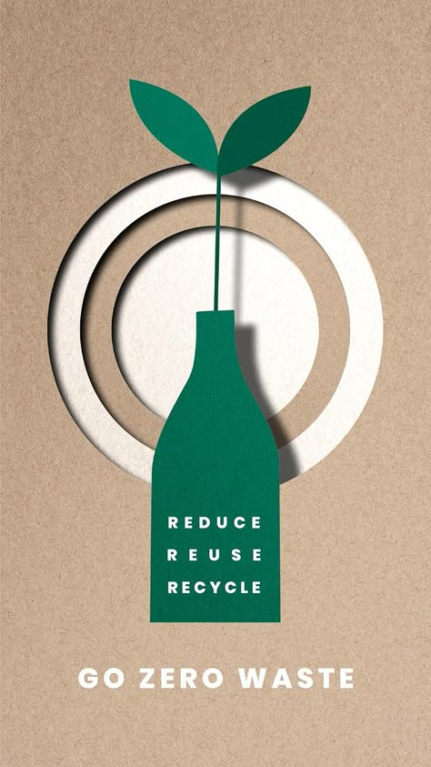 Zero Waste Logo Design, Recycling Graphic Design, Solid Waste Management Poster, Recycle Graphic Design, Sustainability Poster Design, Recycle Poster Design, Sustainability Graphic Design, Reduce Reuse Recycle Poster, Recycling Poster