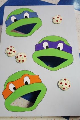 Tmnt Birthday Party Ideas, Teenage Party Games, Turtles Birthday Party Ideas, Ninja Turtles Birthday Party Ideas, Teenage Mutant Ninja Turtles Birthday, Ninja Turtle Theme, Ninja Turtles Birthday, Mutant Ninja Turtles Party, Turtle Birthday Parties