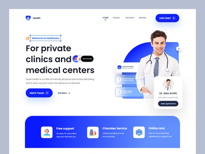 Healthcare Website Design, Personal Website Design, Logo Design Women, Healthcare Website, Health Website, Medical Website Design, Web Design Websites, Medical App, Dental Website