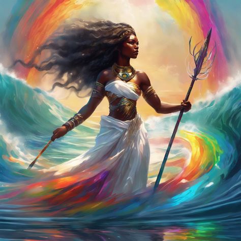 Goddess Of Storms, Goddess Oya, Yoruba Goddess, Altar Offerings, Oya Orisha, Oya Goddess, Ritual Dance, African Mythology, African Goddess