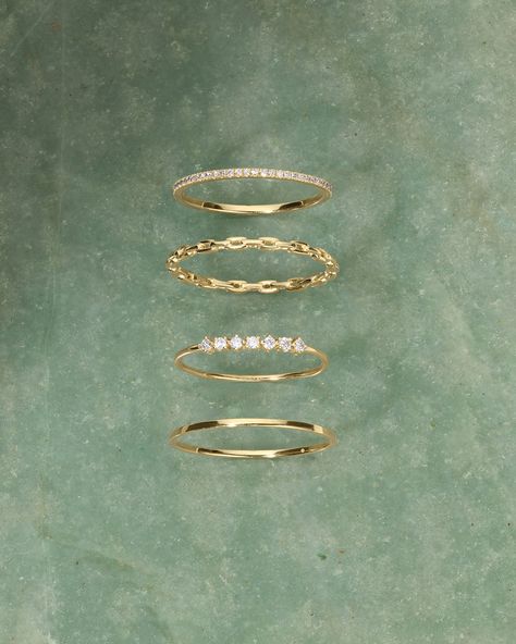 Looking for 14k gold necklaces, hoop earrings, stacking rings & more? Shop the 14k Gold Parker Ring, thoughtfully designed to mix, style, and layer. Dainty Pinky Ring, Gold Rings Dainty, Stackable Gold Rings, Ring Stacks Gold, Dainty Diamond Rings, Women’s Rings, Gold Minimalist Rings, Minimalist Rings Stacking, Good Rings