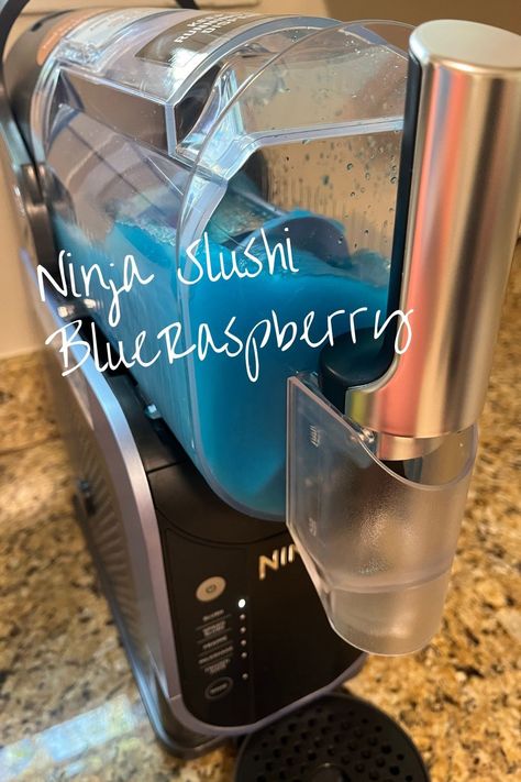 We loved this blue raspberry slush that we made in the Ninja Slushi machine! Super easy and delicious. Bourbon Slush Recipe, Strawberry Slushie, Slushie Recipes, Slushy Machine, Slushie Maker, Bourbon Slush, Slushie Machine, Slushy Maker, Slush Recipes