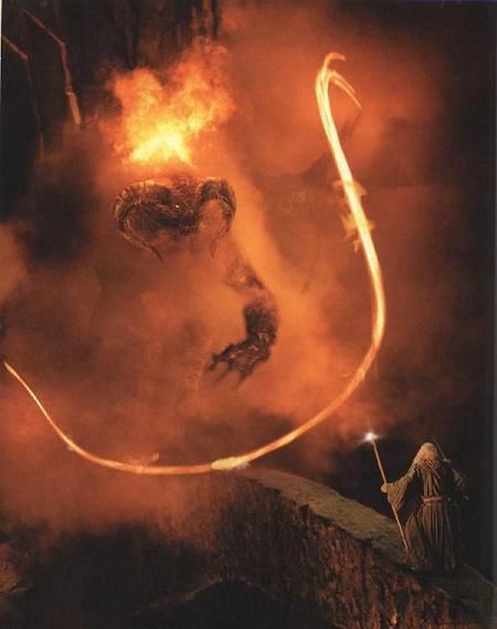 Gandalf Balrog Of Morgoth, Demon Dragon, You Shall Not Pass, Into The West, Fellowship Of The Ring, Christian Symbols, The Crow, Jrr Tolkien, Gandalf