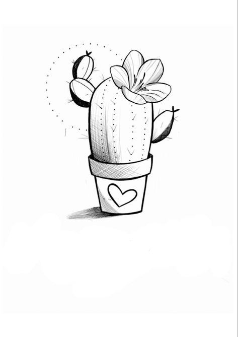 Amor Tattoo, Learn To Tattoo, Animal Tattoo Ideas, Food Tattoos, Cactus Tattoo, Mouthwatering Food, Cactus Drawing, Self Love Tattoo, Floral Tattoo Sleeve