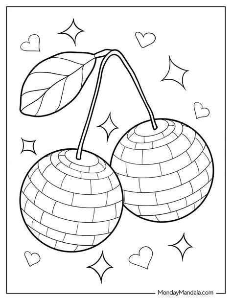 Free Kids Coloring Pages, Hello Kitty Coloring, Detailed Coloring Pages, Easy Coloring Pages, Cartoon Coloring Pages, Cool Coloring Pages, Coloring Book Art, Cute Coloring Pages, Hand Crafted Gifts