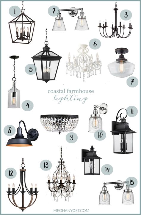 Coastal Farmhouse Lighting Kitchen, Coastal Farmhouse Pendant Lighting, Modern Farmhouse Whole House Lighting Plan, Coastal Farmhouse Light Fixtures, Coastal Cottage Farmhouse, Small Farmhouse Chandelier, Coastal Farmhouse Chandelier, Coastal Farmhouse Lighting, Joanna Gaines Light Fixtures